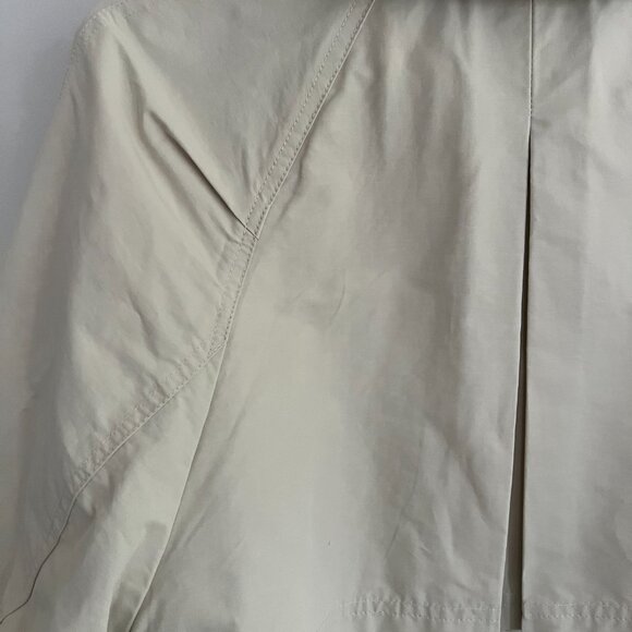 Topshop mid-length trench coat, ecru, S XS WORN ONCE - Picture 9 of 11
